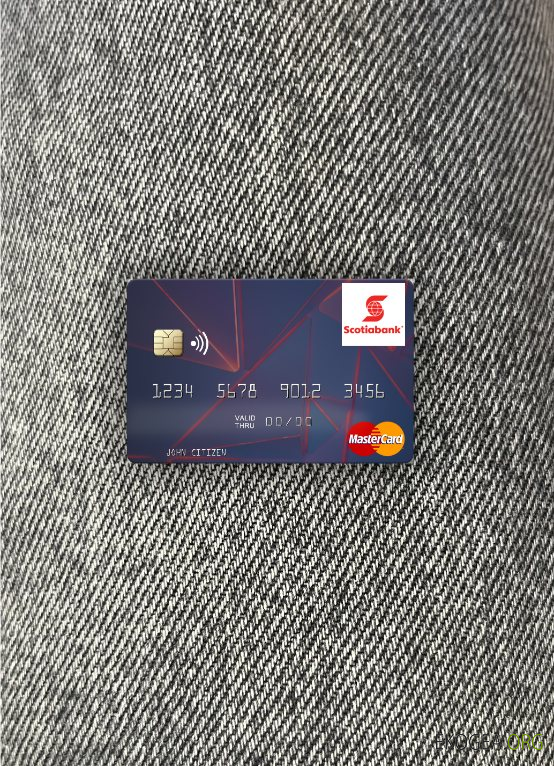 recto photolook mastercard de la Banque de Saint , Vincent , et , les Grenadines de Nouvelle , Écosse